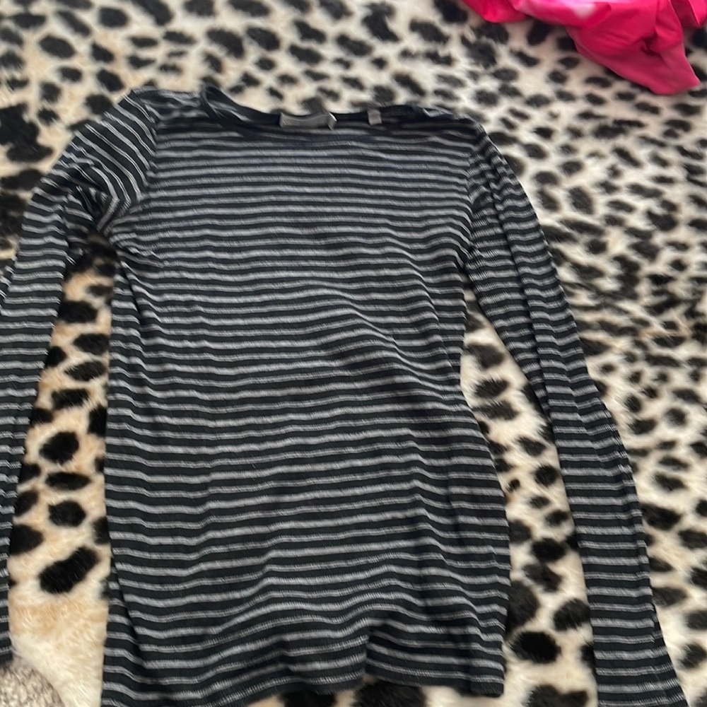 Striped long sleeve shirt